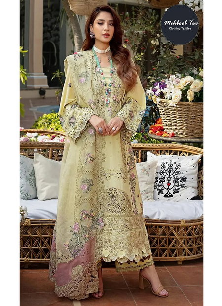 Mehboob Tex 1734 Pure Cotton Pakistani Salwar Suit Exporters In India
